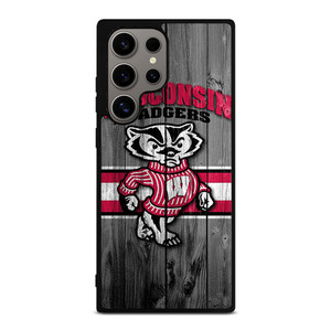 WISCONSIN BADGERS LOGO Samsung Galaxy S24 Ultra Case Cover