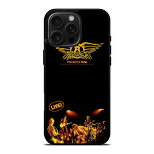 AEROSMITH LIVE iPhone 16 Pro Max Case Cover
