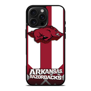ARKANSAS RAZORBACKS LOGO iPhone 16 Pro Max Case Cover