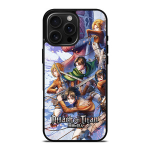 ATTACK ON TITAN CHARACTER 2 iPhone 16 Pro Max Case Cover ATTACK ON TITAN CHARACTER 2 iPhone 16 Pro Max Case Cover