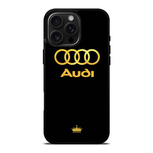 AUDI GOLD LOGO iPhone 16 Pro Max Case Cover AUDI GOLD LOGO iPhone 16 Pro Max Case Cover