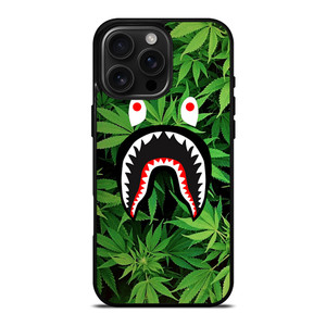 BAPE CAMO SHARK WEED iPhone 16 Pro Max Case Cover