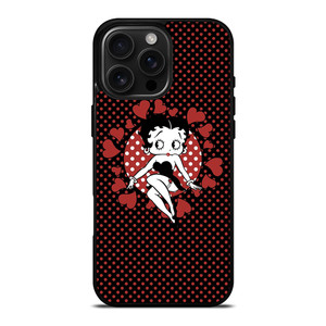 BETTY BOOP DOT iPhone 16 Pro Max Case Cover