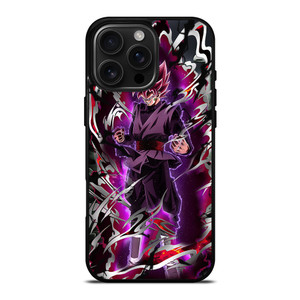 BLACK GOKU SUPER SAIYAN ROSE iPhone 16 Pro Max Case Cover