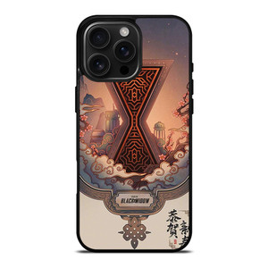BLACK WIDOW LOGO ETERNAL iPhone 16 Pro Max Case Cover