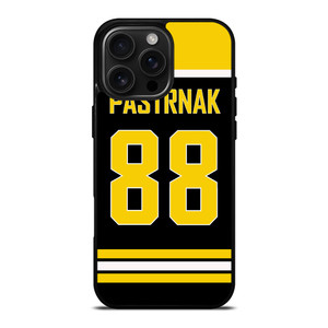 BOSTON BRUINS 88 DAVID PASTRNAK iPhone 16 Pro Max Case Cover