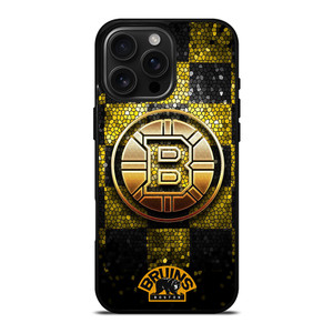 BOSTON BRUINS GOLD LOGO iPhone 16 Pro Max Case Cover