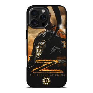 BOSTON BRUINS LEGEND ZDENO CHARA iPhone 16 Pro Max Case Cover
