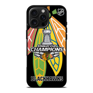 CHICAGO BLACKHAWKS CHAMP iPhone 16 Pro Max Case Cover CHICAGO BLACKHAWKS CHAMP iPhone 16 Pro Max Case Cover