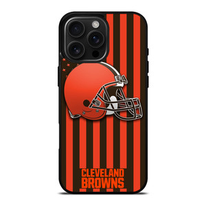 CLEVELAND BROWNS AMERICAN iPhone 16 Pro Max Case Cover