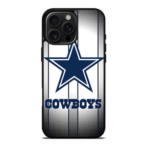 DALLAS COWBOYS SILVER METAL iPhone 16 Pro Max Case Cover