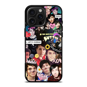 DAN AND PHIL COLLAGE 3 iPhone 16 Pro Max Case Cover DAN AND PHIL COLLAGE 3 iPhone 16 Pro Max Case Cover