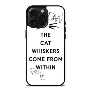 DAN AND PHIL THE WHISKERS 2 iPhone 16 Pro Max Case Cover