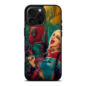 DEADPOOL HARLEY QUINN 1 iPhone 16 Pro Max Case Cover