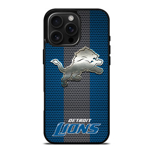 DETROIT LIONS SILVER CRUSH iPhone 16 Pro Max Case Cover DETROIT LIONS SILVER CRUSH iPhone 16 Pro Max Case Cover