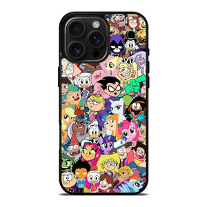 DISNEY CARTOON COLLAGE iPhone 16 Pro Max Case Cover