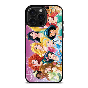 DISNEY PRINCESS CARTOON iPhone 16 Pro Max Case Cover