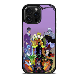 DISNEY PRINCESS VILLAINS 1 iPhone 16 Pro Max Case Cover