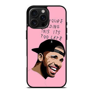 DRAKE RAPPER PINK iPhone 16 Pro Max Case Cover