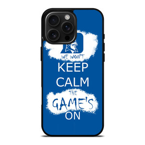 DUKE BLUE DEVILS QUOTE iPhone 16 Pro Max Case Cover DUKE BLUE DEVILS QUOTE iPhone 16 Pro Max Case Cover