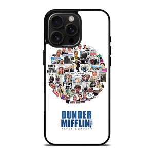DUNDER MIFFLIN COLLAGE 2 iPhone 16 Pro Max Case Cover
