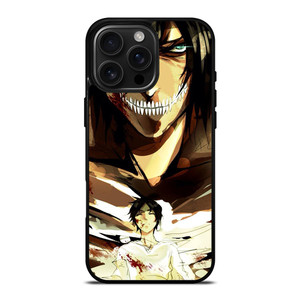 EREN YEAGER ATTACK ON TITAN iPhone 16 Pro Max Case Cover