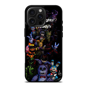 FIVE NIGHTS AT FREDDY'S ALL CHARACTERS iPhone 16 Pro Max Case Cover FIVE NIGHTS AT FREDDY'S ALL CHARACTERS iPhone 16 Pro Max Case Cover