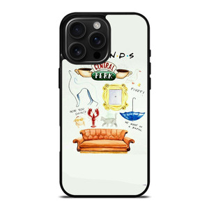FRIENDS CENTRAL PERK ART iPhone 16 Pro Max Case Cover