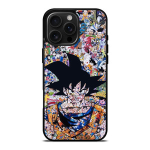 GOKU DRAGON BALL COLLAGE iPhone 16 Pro Max Case Cover