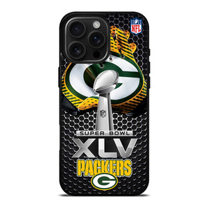 GREEN BAY PACKERS SUPER BOWL XLV iPhone 16 Pro Max Case Cover