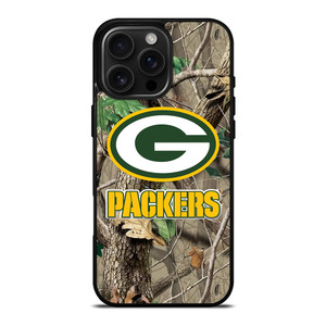 GREEN BAY PACKERS TREE CAMO iPhone 16 Pro Max Case Cover