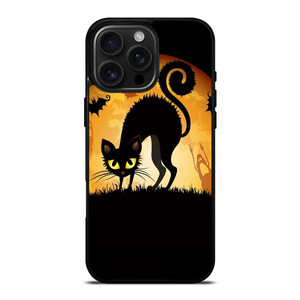 HALLOWEEN CAT iPhone 16 Pro Max Case Cover