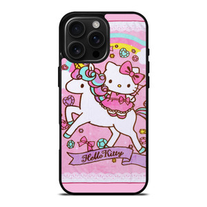 HELLO KITTY UNICORN iPhone 16 Pro Max Case Cover