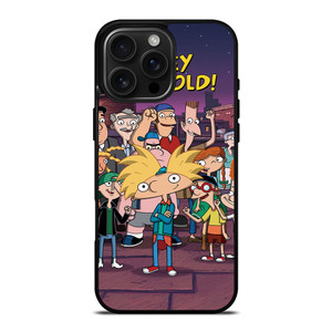 HEY ARNOLD CARTOON iPhone 16 Pro Max Case Cover