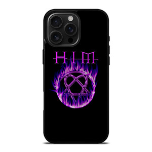 HIM BAND FLAME LOGO iPhone 16 Pro Max Case Cover