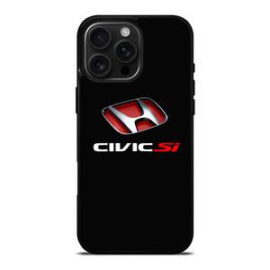 HONDA CIVIC SI LOGO iPhone 16 Pro Max Case Cover HONDA CIVIC SI LOGO iPhone 16 Pro Max Case Cover