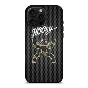 HOOEY METAL CAMO LOGO iPhone 16 Pro Max Case Cover