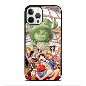 ONE PIECE LUFFY FRIENDS iPhone 12 Pro Case Cover
