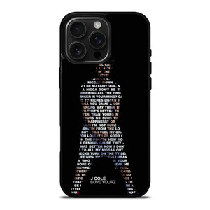 J COLE LOVE YOURZ LYRICS iPhone 16 Pro Max Case Cover