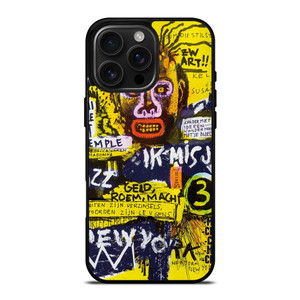 JEAN MICHEL BASQUIAT ART 4 iPhone 16 Pro Max Case Cover