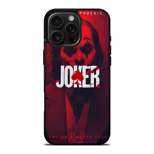 JOKER HAPPY FACE iPhone 16 Pro Max Case Cover