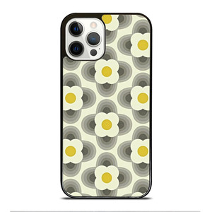 ORLA KIELY GREY PETAL iPhone 12 Pro Case Cover