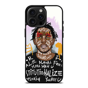 KENDRICK LAMAR FACE ART iPhone 16 Pro Max Case Cover
