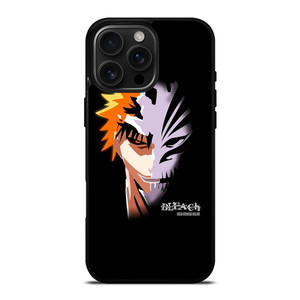 KUROSAKI ICHIGO BLEACH ART iPhone 16 Pro Max Case Cover