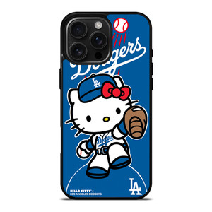 LA DODGERS HELLO KITTY 1 iPhone 16 Pro Max Case Cover