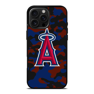 LOS ANGELES ANGELS CAMO LOGO iPhone 16 Pro Max Case Cover