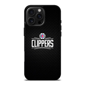 LOS ANGELES CLIPPERS METAL LOGO iPhone 16 Pro Max Case Cover