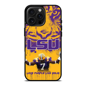 LSU TIGERS THE PURPLE iPhone 16 Pro Max Case Cover