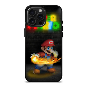 MARIO BROSS FIRE iPhone 16 Pro Max Case Cover