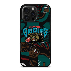 MEMPHIS GRIZZLIES NBA iPhone 16 Pro Max Case Cover